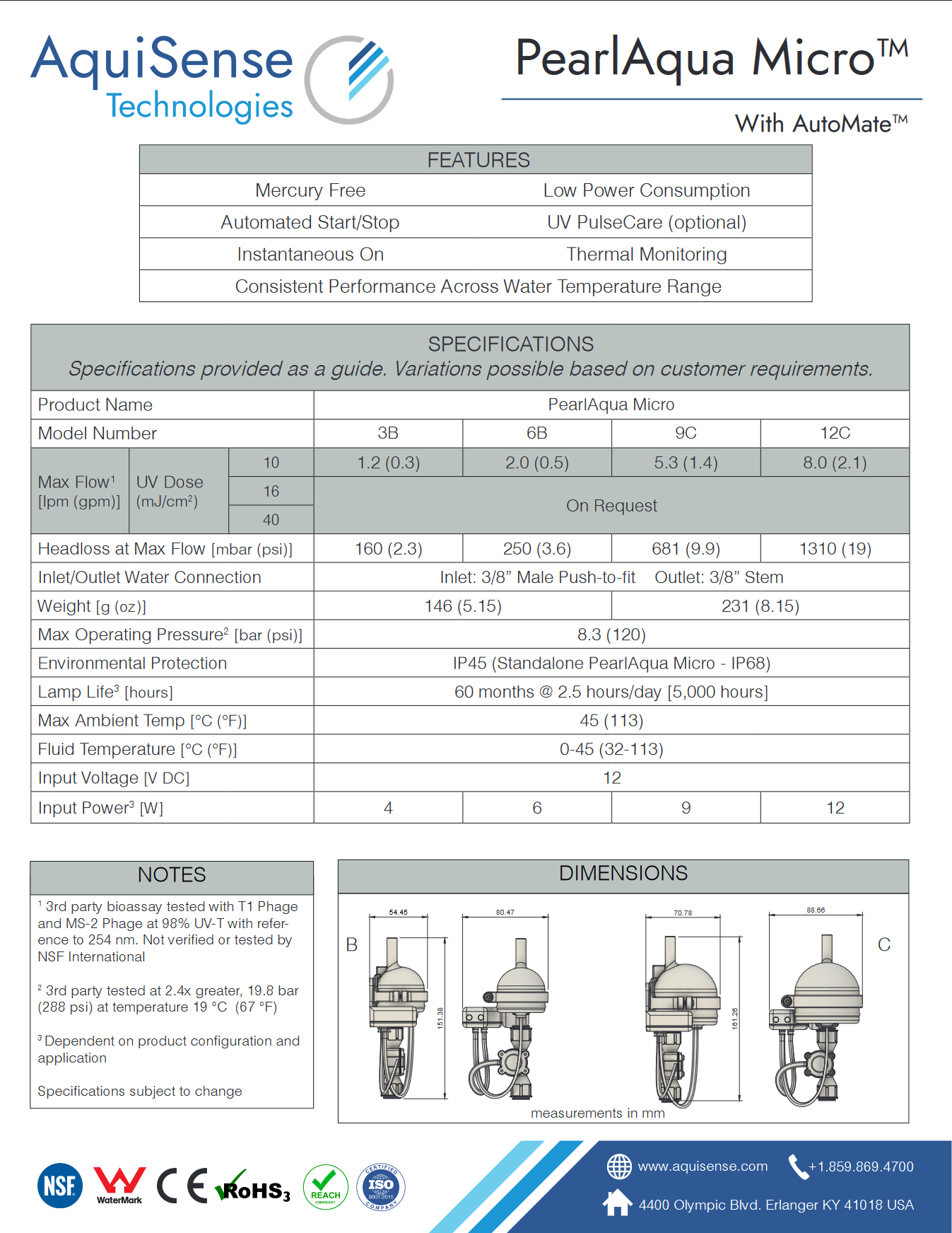 Compact and Efficient: The Ultimate UV-C LED Water Disinfection System