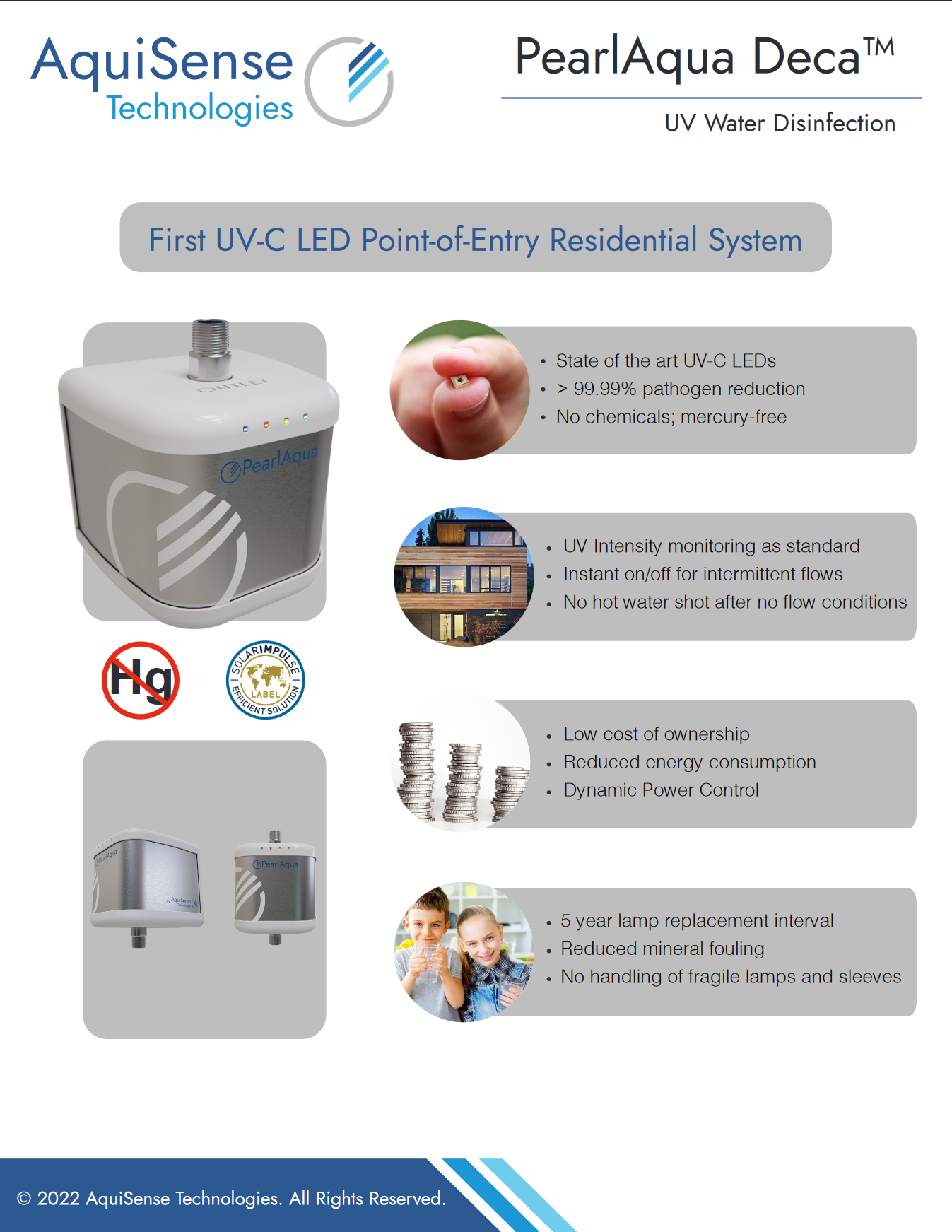 Eco-Friendly UV-C LED Water Disinfection for Homes