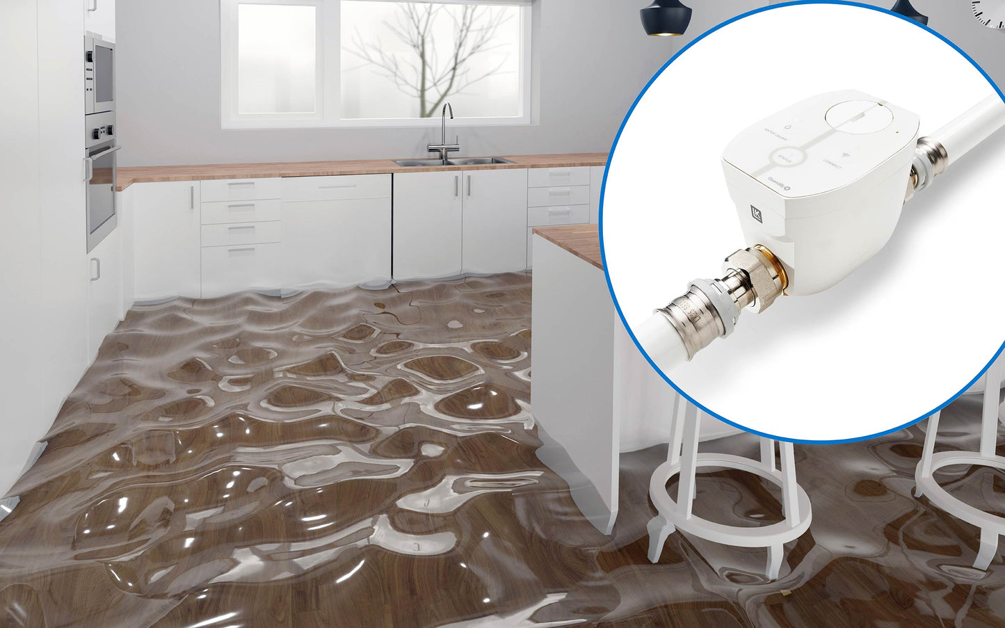Advanced Water Monitoring and Leak Detection System