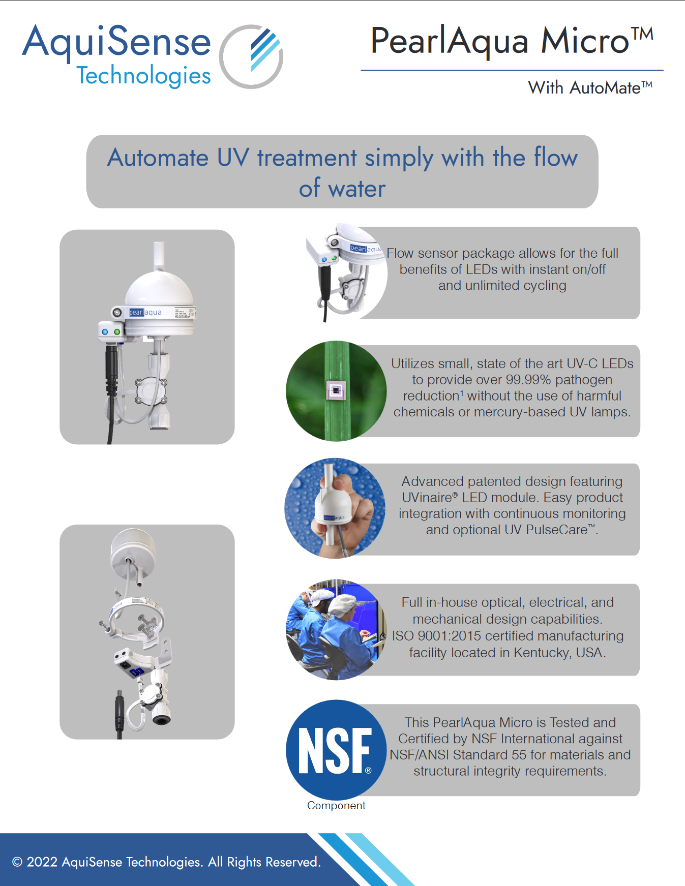 Compact and Efficient: The Ultimate UV-C LED Water Disinfection System